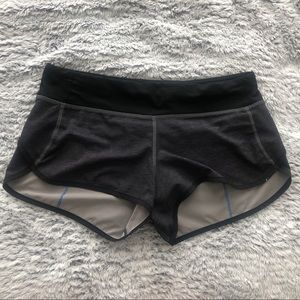 Lululemon Speed Short - Charcoal Grey